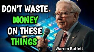 12 Things POOR PEOPLE Waste Their Money On! By Warren Buffett #warrenbuffet #moneytips #finance