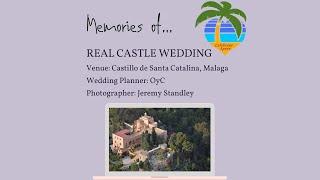 Real castle wedding, destination wedding in Spain at Castillo de Santa Catalina, Malaga