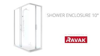 10° shower enclosures and shower doors