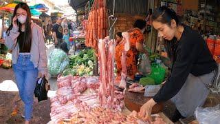 Best Cambodian Market Tour, Walking tour street food in Phnom Penh city 2023