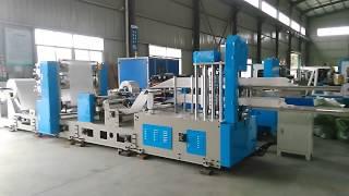 Two Decks Double Output Automatic Napkin Tissue Making Machine