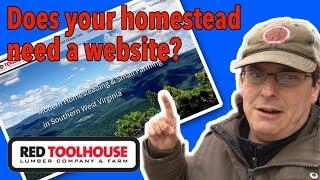 Should your homestead or small farm business have a website?