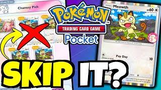 Is The NEW EVENT Chancey Pick WORTH IT??? [Pokemon TCG Pocket]