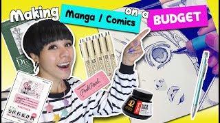  How to Make Manga & Comics on a BUDGET 