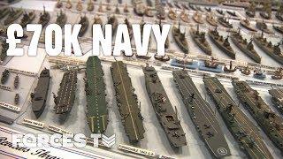 The Model Navy Collection That's Worth £70k • LONDON MODEL ENGINEERING EXHIBITION | Forces TV