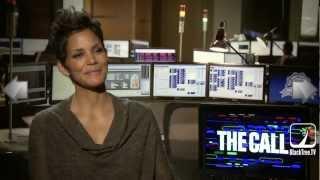 Halle Berry says her name is in at least 8 rap songs in interview for "The Call"