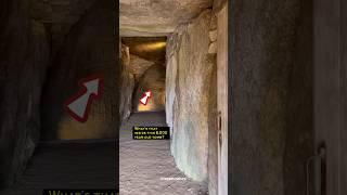 The large chamber inside this 6,000 YEAR OLD burial chamber is amazing!