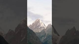 Laila Peak view from Haramosh valley trek #mountains #gilgitbaltistan #pakistan #relaxing #nature