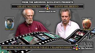 9-Ball - GRADY MATHEWS vs DANNY DILIBERTO - 1996 Taco Bell Senior 9-Ball Championship