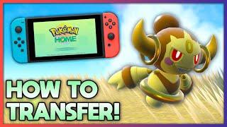 How to Transfer Pokémon to Scarlet & Violet w/ Pokémon HOME