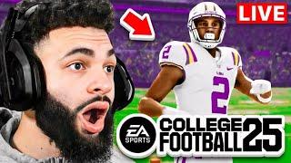 COOKING VIEWERS IN COLLEGE FOOTBALL 25 LIVE!!! VIEWER GAMES TMRO!!!