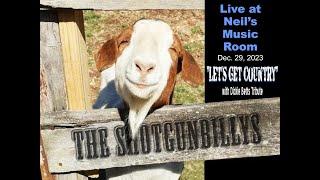 "Let's Get Country" - "The Shotgunbillys" Live @ Neil's Music Room - Memphis - Dec. 29, 2023