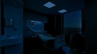 Hospital Ambience Late Night Medical Check (WHITE NOISE) Vitals Check, Medical Tools Relaxation ASMR