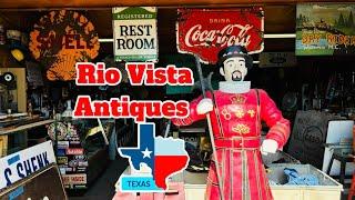 Walking thru Rio Vista Antiques - A Texas Antique Store