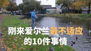 中国人刚来爱尔兰会最不适应的十件事情  Top 10 things Chinese may feel uncomfortable after arriving in Ireland