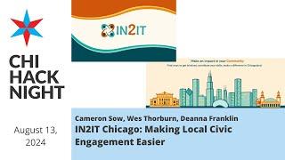 IN2IT Chicago: Making Local Civic Engagement Easier