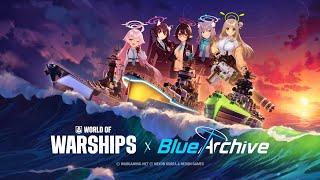 Blue Archive in World of Warships