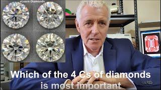 Which of the 4 Cs of diamonds is most important?