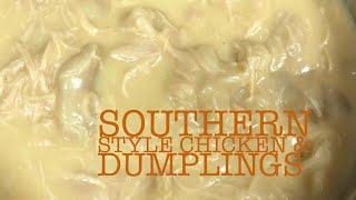 Southern Style Chicken & Dumplings - Put Some South in Your Mouth -  (Episode 21)