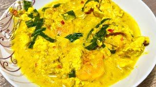 TELUR MASAK LEMAK CILI PADI PEDAS DAN SEDAP