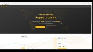BINANCE UGANDA | The First Fiat Crypto Exchange | Registration Is Now Open!!