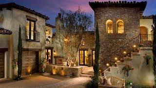 Charming Italian Style Home Inspired by a Tuscan Farm House Village | Mediterranean Architecture