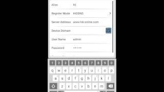 Android - Hikvision IVMS 4500 Remote hik-online.com DDNS Settings Step by Step Tutorial