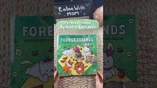  Forest Friends by Sachin Sachdeva #flipthrough #coloringbook #cute #animals #color #adultcoloring