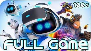 Astro Bot: Rescue Mission Walkthrough 100% FULL GAME Longplay (PS4 PSVR)