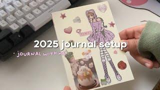 journal setup 2025  (journal with me)