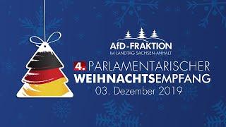 4. Parlamentarischer Weihnachtsempfang der AfD-Fraktion Sachsen-Anhalt