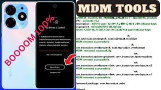 INFINIX TECNO MDM UNLOCK 2024  | PEMANENTLY MDM BYPASS ANY SPD, MTK PHONE