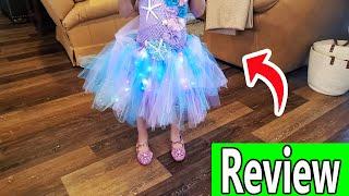 Mermaid Light Up Princess Tutu Dress Review