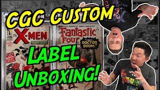 CGC Grail Comic Custom Label Keys Unboxing!