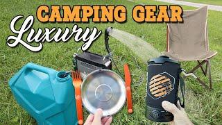 Best Luxury Glamping Gear 2025 | Electric Kettle, Hot Shower, Camp Chair & Camping Utensils