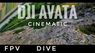 DJI AVATA | FPV | CINEMATIC | LANDSCAPE | M Mode | DIVE