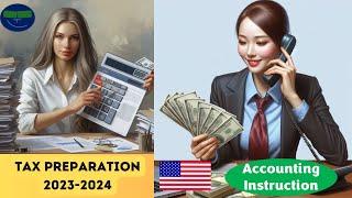 Earned Income Tax Credit (EIC) One Child Example 8242 Tax Preparation 2023-2024