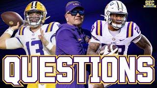 3 BIG QUESTIONS For LSU Football Entering The 2025 Season