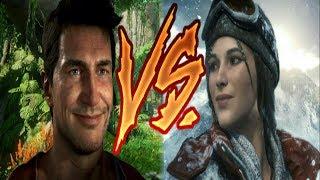 Is Tomb Raider BETTER?!?  Uncharted Vs. Tomb Raider Part 1 - RennsReviews