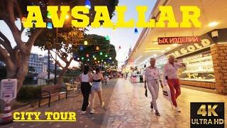 [4K] AvsallarAlanya Tour with Scooter | Tourists' Favorite | High Definition | Antalya, Turkey