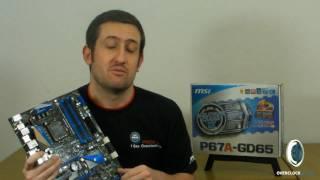 MSI P67A GD65 1155 Sandy Bridge Motherboard Preview