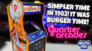 It Was A Simpler Time In 1982... It Was A Burger Time! Should You Buy This Quarter Scale Arcade?