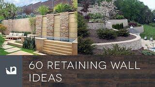 60 Retaining Wall Ideas