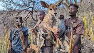 Hadzabe Tribe | See How Hadzabe Catch And Eat Their Food