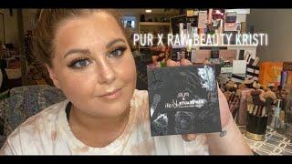 PUR x RAW BEAUTY KRISTI pallete review