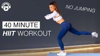 40 Minute | TABATA HIIT WORKOUT | No Jumping