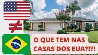 Minha Casa na Flórida! O QUE TEM DE DIFERENTE NAS CASAS DOS EUA?  (Morar EUA vs Brasil em 2023 )