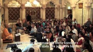 HH Bhakti Rasamrita Swami Bhajans - Hare Krishna Melbourne 2013