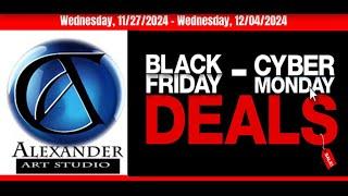 Black Friday Cyber Monday Deals Candice Alexander Art Studio