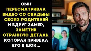 СЫН пересматривал ВИДЕО СО СВАДЬБЫ СВОИХ РОДИТЕЛЕЙ, но вдруг ЗАМЕТИЛ СТРАННУЮ деталь, которая шоки..